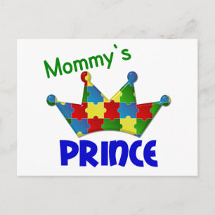 Autistic Prince 3 AUTISM Postcard