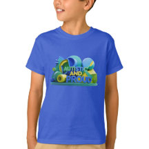 Autistic & Proud Kids T-Shirt