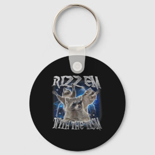 Autistic Racoon Autism Meme Funny Rizz Em With The Key Ring