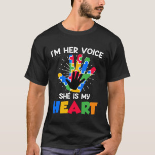 Autistic solidarity for autistic child Autism Awar T-Shirt