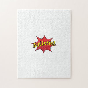 Autistic Super Writing light Jigsaw Puzzle