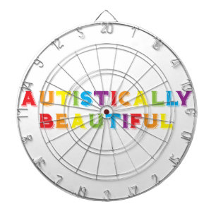 Autistically Beautiful Dartboard