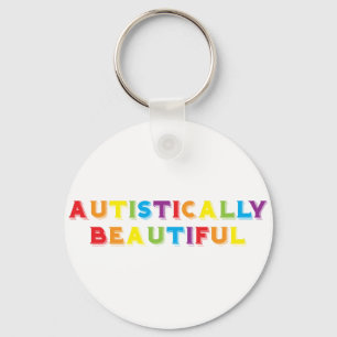 Autistically Beautiful Key Ring