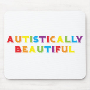 Autistically Beautiful Mouse Mat