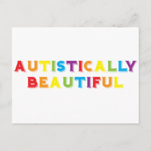 Autistically Beautiful Postcard
