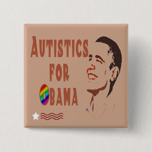 Autistics for Obama Buttons