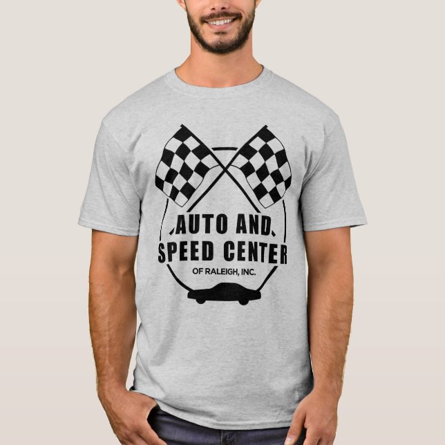 Auto and Speed Centre T-Shirt (Front)