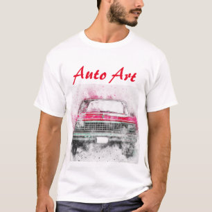 Auto Art Artistic Car graphic T-Shirt