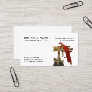 Auto Body Business Card