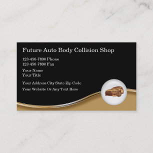 Auto Body Collision Business Cards