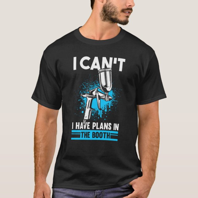 Auto Body Painter Automotive Car Detailer Vehicle  T-Shirt (Front)