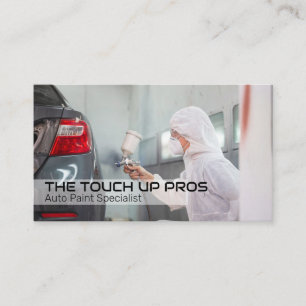 Auto Body Services   Specialist Painting Car Business Card