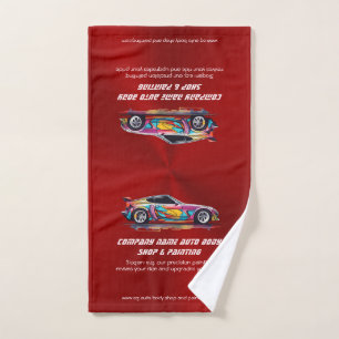 Auto body shop and precision painting hand towel