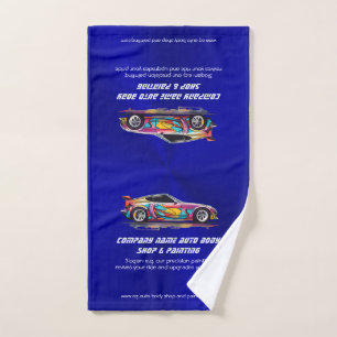 Auto body shop and precision painting hand towel