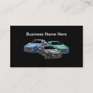 Auto Broker Automotive Business Card Design