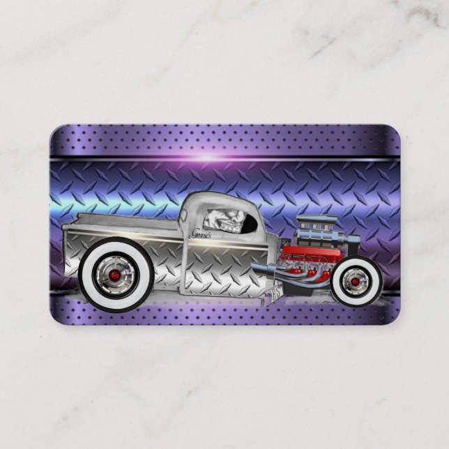 Auto Business Card (Front)