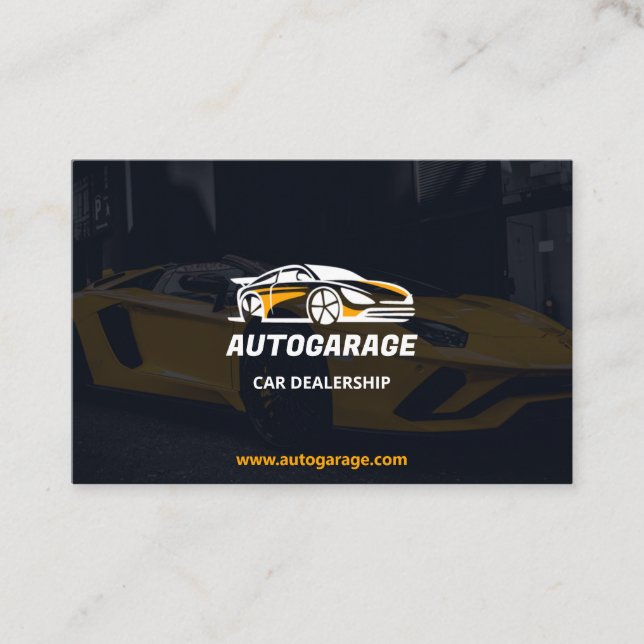 Auto Business Cards (Front)