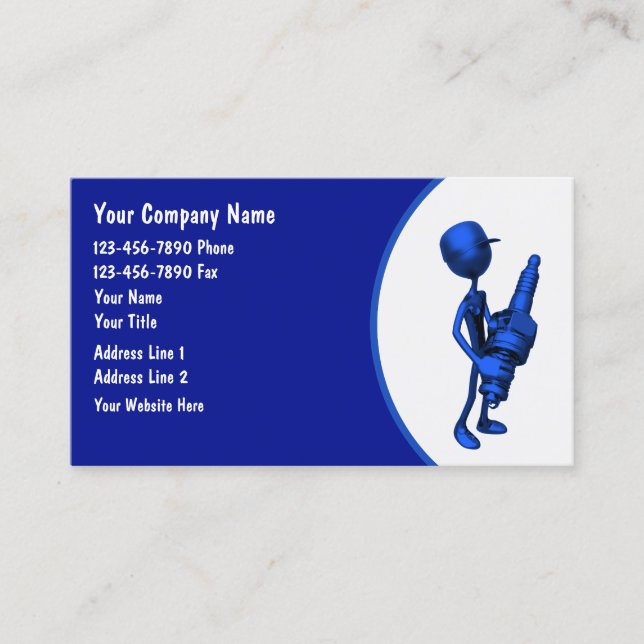 Auto Business Cards (Front)