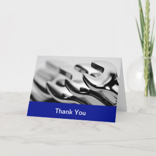 Auto Business Thank You Cards