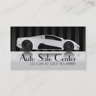 Auto Car Dealer Body Shop Business Card