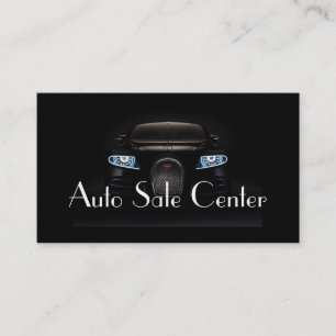 Auto Car Dealer Body Shop Business Card
