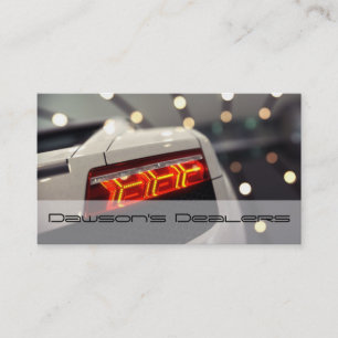 Auto Car Dealer Body Shop Business Card