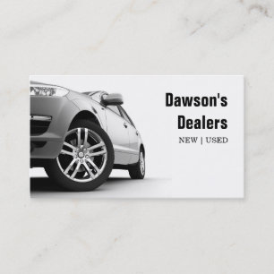 Auto Car Dealer Body Shop Business Card