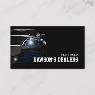 Auto Car Dealer Body Shop Business Card
