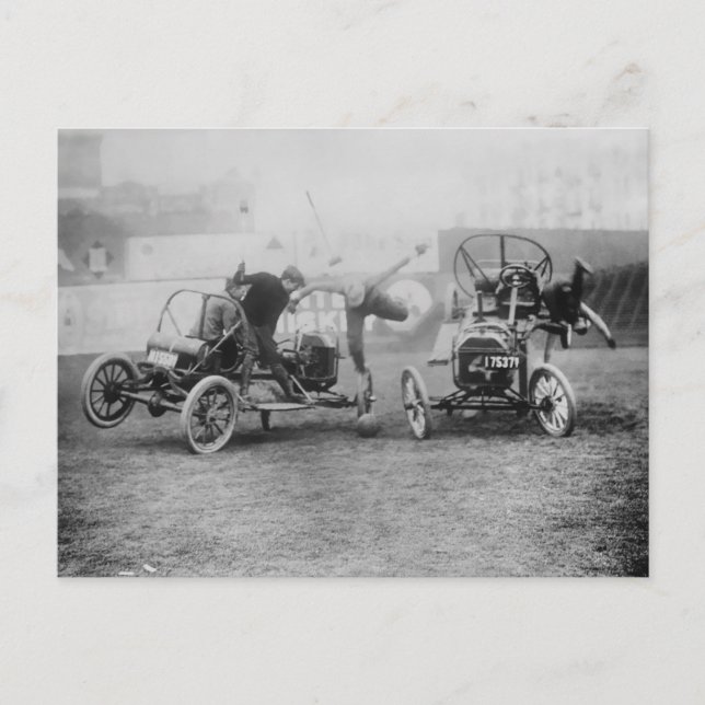 Auto Car Polo, Extreme Motorsports Coney Island Postcard (Front)