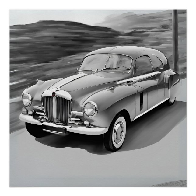 AUTO CAR POSTER (Front)