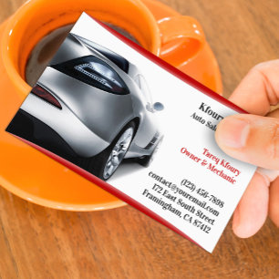 Auto Cars Business Card