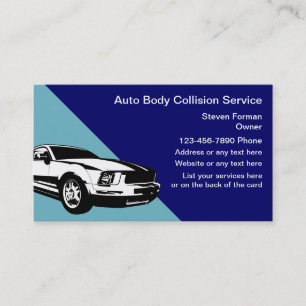 Auto Collision Business Cards