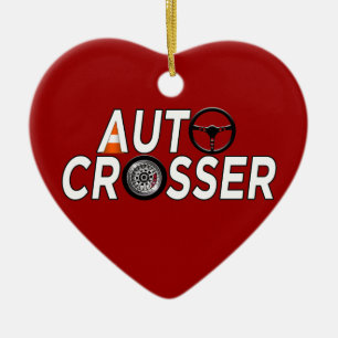 Auto Crosser Ceramic Tree Decoration