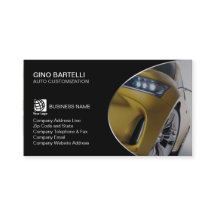 Auto Customisation Yellow Car Automotive