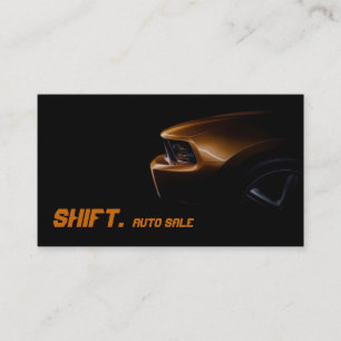 Auto, Dealer, Cars Business Card