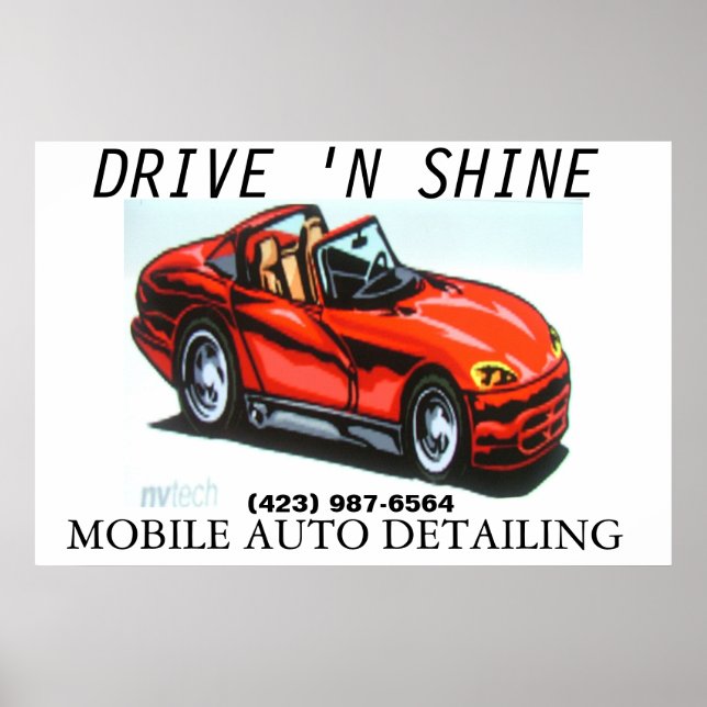 AUTO DEATILING POSTER (Front)