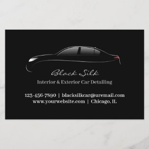 Auto Detailing Bold Flyer