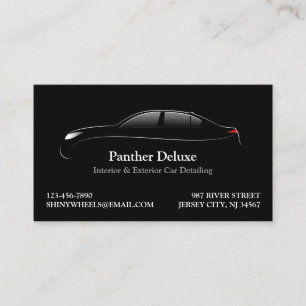 Auto Detailing Business Card