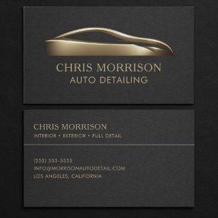 Auto Detailing Business Card