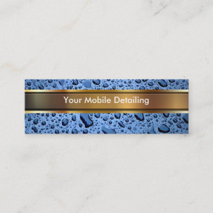 Auto Detailing Business Cards