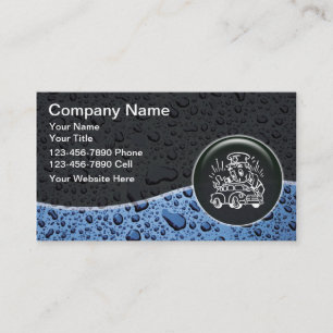 Auto Detailing Business Cards