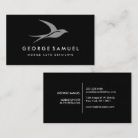 Auto Detailing | Car Repair Shop Flying Bird Logo