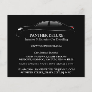 Auto Detailing Flyer