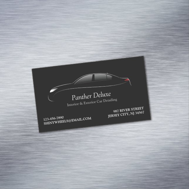 Auto Detailing Magnetic Business Card (In Situ)