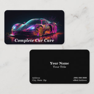 Auto Detailing / Repair Business Card