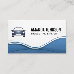 Auto Driving Logo Business Card
