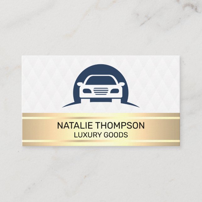 Auto Logo Business Card (Front)