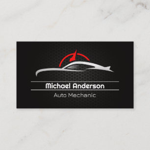 Auto Logo Car Services Logo Business Card
