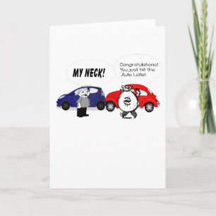 Auto Lotto Greeting Card