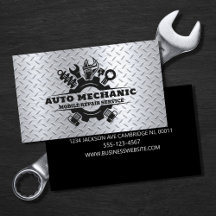 Auto Mechanic Automotive Repair Service Metal